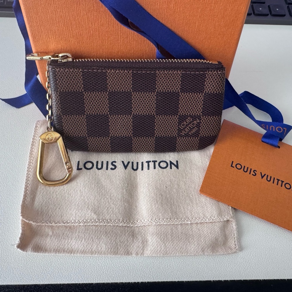 Louis Vuitton Damier Ebene Key Pouch